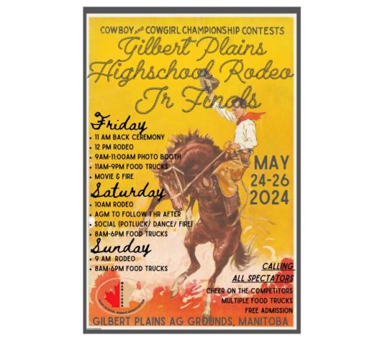 Gilbert Plains High School Jr. Rodeo Back - Vimarsana News